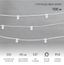 Гирлянда профессиональная Belt Light 2 жилы шаг 40 см Е27 IP54 белый провод бухта 100 м - 331-252 NEON-NIGHT