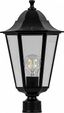 Светильник садово-парковый 6103 60W 230V E27 170*170*310мм черный ДИАМЕТР ОСНОВАНИЯ 45 мм | 11056 FERON
