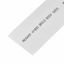 Термоусаживаемая трубка 60,0 30,0 мм, белая, упаковка 10 шт. по 1 м, REXANT - 25-0061 MEET