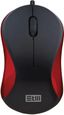 Мышь USB WIRED MOUSE 104CR black/red STM 1000607513