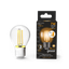 Лампа светодиодная филаментная LED 7 Вт 550 лм 2700К AC185-265В E27 шар P45 теплая шаговое диммирование выключателем Black Filament Gauss - 105802107-S