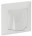 Вывод кабельный Valena Life с лицевой панелью без клемм бел. Leg 753434 Legrand