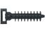 Дюбель под хомут-стяжку нейлоновый PDR 8x36 (25 шт.) - 3 0823 2 Европартнер