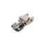 Замок червячный из нержавеющей стали LK-9/W2 | 86220 Fortisflex КВТ