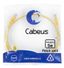 Патч-корд PC-UTP-RJ45-Cat.5e-1m-YL-LSZH U/UTP, категория 5е, 2xRJ45/8p8c, неэкранированный, желтый, LSZH, 1м - 9497c Cabeus