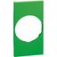 Панель лицевая 2мод. Living Now для розеток 2К+З немецк. стандарт зел. Leg BTC KV04 Legrand