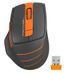Мышь Fstyler FG30S сер./оранж. оптическая 2000dpi silent беспроводная USB 6but A4TECH 1204072
