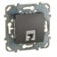 Механизм розетки телеф. СП Unica Top 1хRJ11-4вход графит SchE MGU5.492.12ZD Schneider Electric