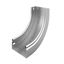 Угол внутренний плавный 90 град. к лотку 150х50, толщ. 0,7 мм, Сендзимир цинк, 035405 | УВНТП90-150х50-0,7-R100-СЦ Ostec