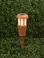 Светильник садовый уличный ERASF22-35 на солнечной батарее Факел бамбук | Б0053383 ЭРА