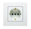 РОЗЕТКА С ЗАЗЕМЛЕНИЕМ LILLIUM NATURAL KARE - 32001028 Makel