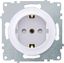 Механизм розетки 1-м СП Florence 16А IP20 с заземл. винт. контакты бел. 1E10201300 OneKeyElectro 2172765 ССТ