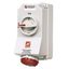 Розетка настенная механическая блокировка DUO 32А 3Р+N+E IP44 - 5108A Mennekes