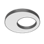 Светильник светодиодный Cosmo excentric подвесной 90Вт 3000 К 900x115 мм RAL9005 черный муар с расс. опал | V1-R0-9X503-30000-2009030 VARTON VARTA