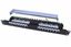 Патч-панель PP3-19-16-8P8C-C5E-SH-110D 19", 1U, 16 портов RJ-45 полн. экран., категория 5e, Dual IDC, ROHS, цвет черный | 246028 Hyperline