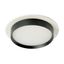 Светильник потолочный встраиваемый, 15W 230V GX53, белый + черный, круг, без лампы, DL507 | 51351 FERON