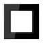 Рамка 1-я для горизонтальной/вертикальной установки Серия- A550 Материал- термопласт. Цвет- черный - A5581BFSW JUNG