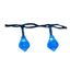 Гирлянда светодиодная «Бриллианты» с контроллером ULD-S0280-020/DTA BLUE IP20 DIAMONDS 2,8м. 20 диодов. синий свет. шнур прозр. | 07922 Uniel