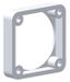 Рамка под розетки шуко фланец 50х50 посад. отв 38х38 мм 1843 I 1843-Bals Bals