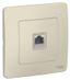 Розетка компьютерная 1-м СП Blanca RJ45 кат.5E молочн. SE BLNIS045002 APC