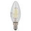 Лампа светодиодная филаментная LSCLB60 5W/827 230VFILCL 5Вт 2700К тепл. бел. E14 600лм B угол пучка 300град. 220-240В (замена 60Вт) прозр. стекло OSRAM 4058075684577
