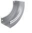 Угол внутренний плавный 90 град. к лотку 150х50, толщ. 0,7 мм, Сендзимир цинк, 035405 | УВНТП90-150х50-0,7-R100-СЦ Ostec