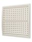 Решетка вентиляционная регулируемая, из ABS пластика 350х350 - 3535РРП Ivory ЭРА 18031