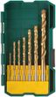 Набор сверл HSS пометаллу титановое покрытие (уп.7шт) (2-3-3.5-4-5-6-8мм) FIT 34215 РОС