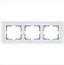 Рамка 3-м G-Glass стекло бел. White Glass Jasmart G1003GW