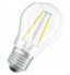Лампа светодиодная филаментная PARATHOM DIM CL P FIL 40 5W/827 5Вт 2700К тепл. бел. E27 470лм 220-240В (замена 40Вт) прозр. стекло диммир. OSRAM 4058075438811