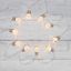 Гирлянда светодиодная Лампочки 10 LED, 1.5 м, прозрачный ПВХ, теплый белый цвет свечения, 2 х АА (батарейки не в комплекте) | 304-015 NEON-NIGHT