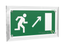 Знак безопасности PT-17328.E05 "Напр. к эвакуационному выходу направо вверх" Белый свет a22465 BS