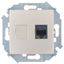Розетка компьютерная Simon 15 RJ45 кат.5E AMP механизм шампань 1591551-034