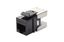 Модуль UTP категории 6A keystone, Q-Tool, черный, | 16B-UA-03BL Eurolan
