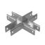 КМ PL18641 Разветвитель для лотка Х-образ 50х50мм "ПЛЮС" КМ-Профиль