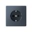 Розетка ArtGallery 16А с заземл. быстрозажим. клем. механизм грифель SE GAL000743S APC