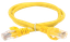 Шнур коммутационный кат.5Е UTP 1м желтый GENERICA | PC05-C5EU-1M-G ITK IEK