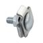 Соединитель винтовой компл. двойной 6x20 (Винт М6+гайка) INOX EKF vckd6x20-INOX vckd6х20-INOX