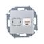 Розетка компьютерная СП Simon 15 RJ45 кат.5E Systimax механизм алюм. 1591598-033