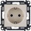 Розетка 1-м СП Valena Life 16А IP20 250В 2P+E защ. шторки винтов. клеммы с лицев. панелью механизм сл. кость Leg 753524 Legrand