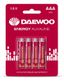 Элемент питания алкалиновый AAA/LR03 1.5В Energy Alkaline 2021 BL-8 (уп.8шт) DAEWOO 5031111