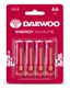 Элемент питания алкалиновый AA/LR6 1.5В Energy Alkaline 2021 BL-4 (уп.4шт) DAEWOO 5029781