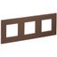 Рамка 3-м SKANDY SK-F33Br металл шоколад IEK SK-M32-M-K30