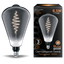 Лампа светодиодная филаментная LED 8.5 Вт 165 лм 1800К AC185-265В E27 ST164 теплая серая колба Black Filament Gauss - 157802005
