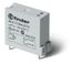 Реле низкопрофильное миниатюрное электромеханическое, монтаж на печатную плату, выводы с шагом 3.5мм, 1NO 16A, контакты AgNi, катушка 6В DС (чувствит.), разделитель - (для SELV), степень защиты RTII 45.31.9.006.0610 FINDER 453190060610