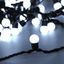 Светодиодная гирлянда ARD-BALL-CLASSIC-D17.5-10000-BLACK-100LED WHITE (230V, 7W) | 025583 Arlight