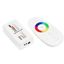 Контроллер RGB беспроводной 85х24х40мм с сенсорным управлением 2.4G для светодиодных лент 216Вт 12-24В IP20 Lamper 143-103-1 NEON-NIGHT