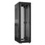 Шкаф серверный 42U 800х1000 передняя дверь: двустворчатая перфорированная IP20. задняя без. боковые панели: перфорированные. цвет: черный RAL9005 - EX 8042.9402 SYSMATRIX