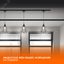 Миниатюра Соединитель трековый ECOTRACKRAIL1PH 1 фаза, черный арт. 4099854256561 2