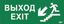 Пиктограмма (наклейка) "Выход/лест. вниз/фигура" ДПА IP20/54 | LPC10-1-24-09-VLVNF IEK